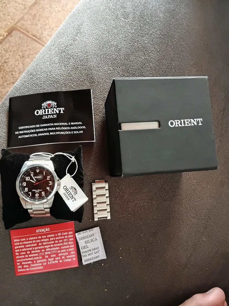 Relógio orient original novo usado 3 meses
