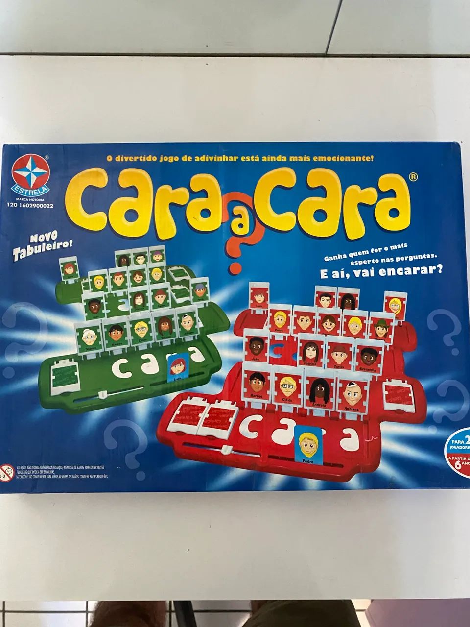 Jogo Cara a Cara Original Estrela - Completo