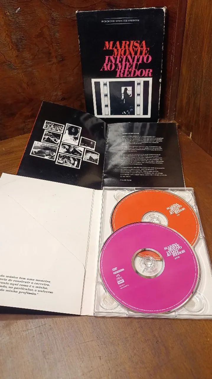 Marisa Monte - Infinito ao Meu Redor - CD + DVD Original