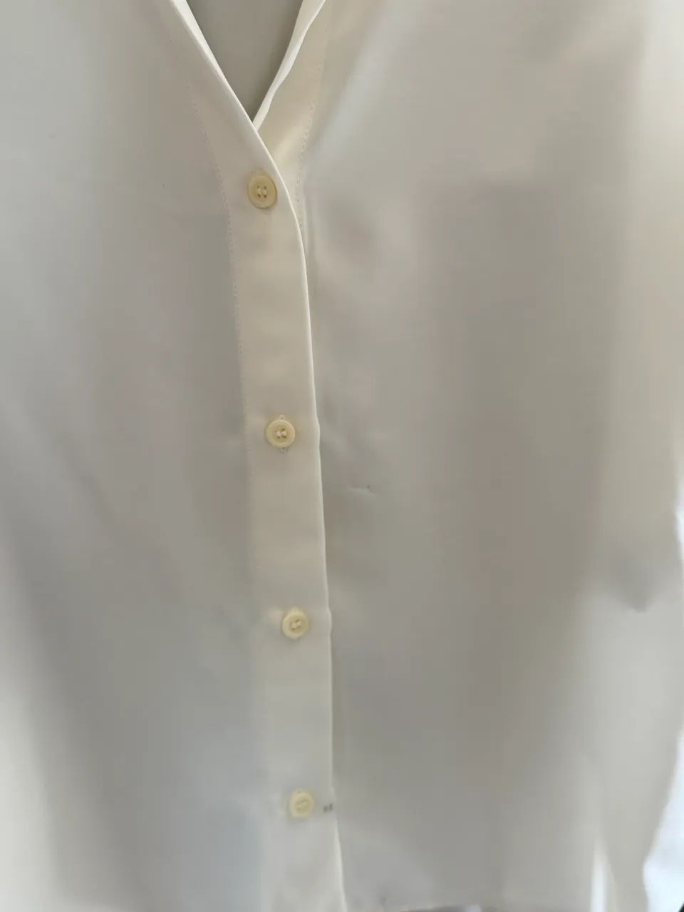 Camisa Zara off white P - Foto 4