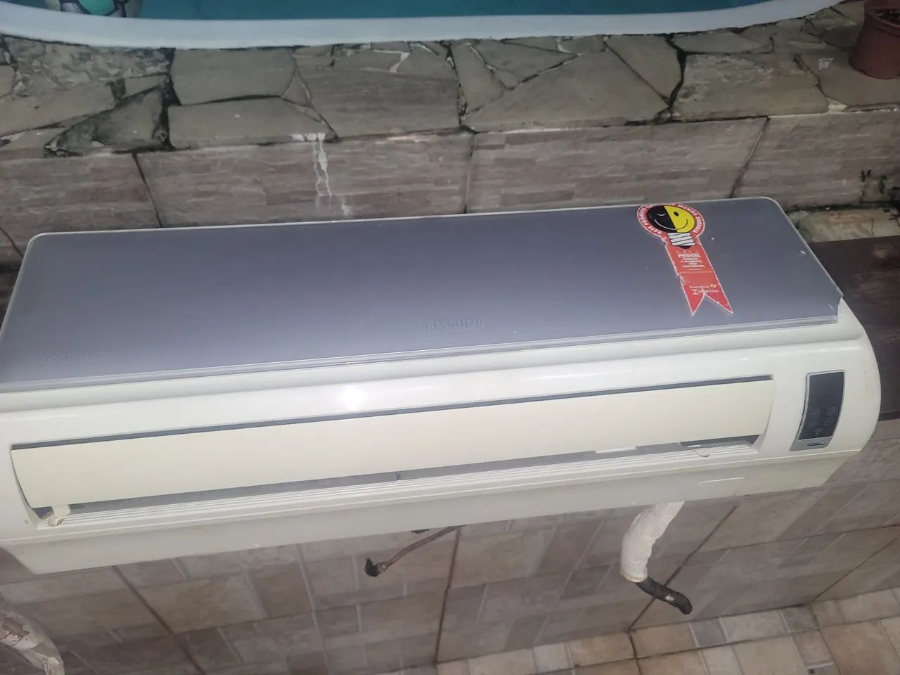 Ar-condicionado Samsung 12.000 btu _ Funcionando