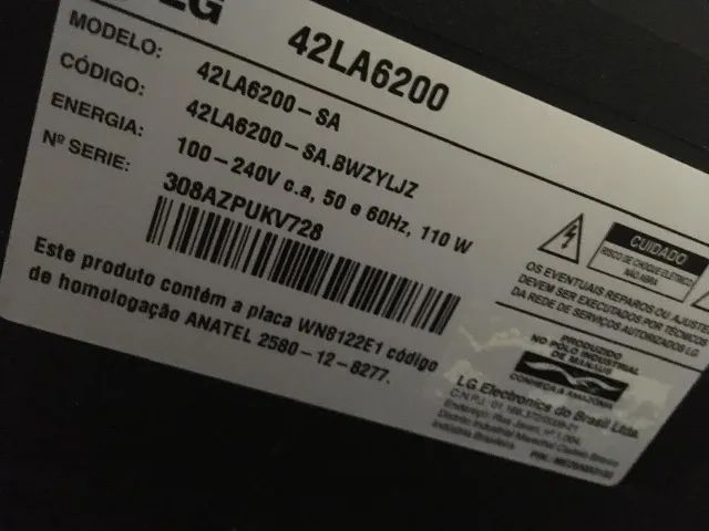 TV LG 42 Polegadas, Smart, Defeito na Imagem - Foto 3