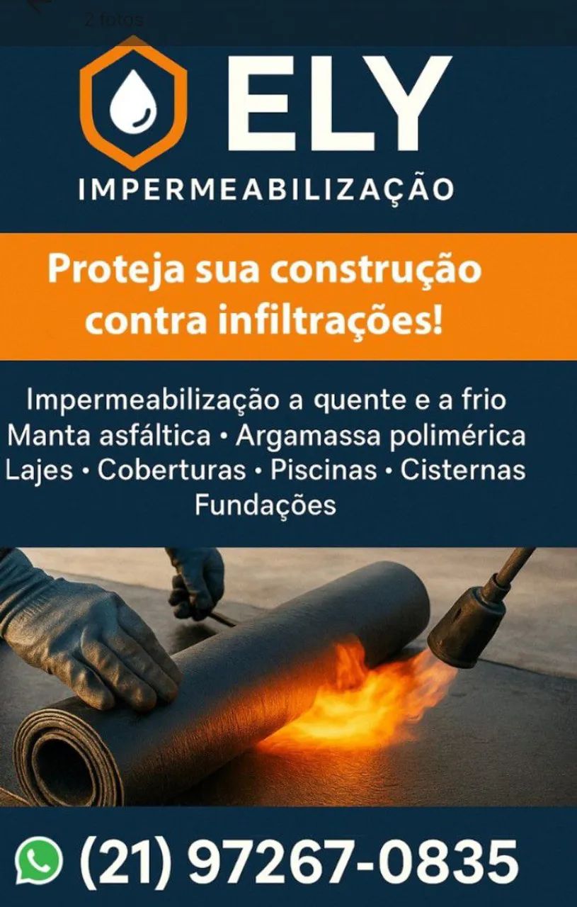 Impermeabilização é a solução para infiltrações e vazamentos!!!