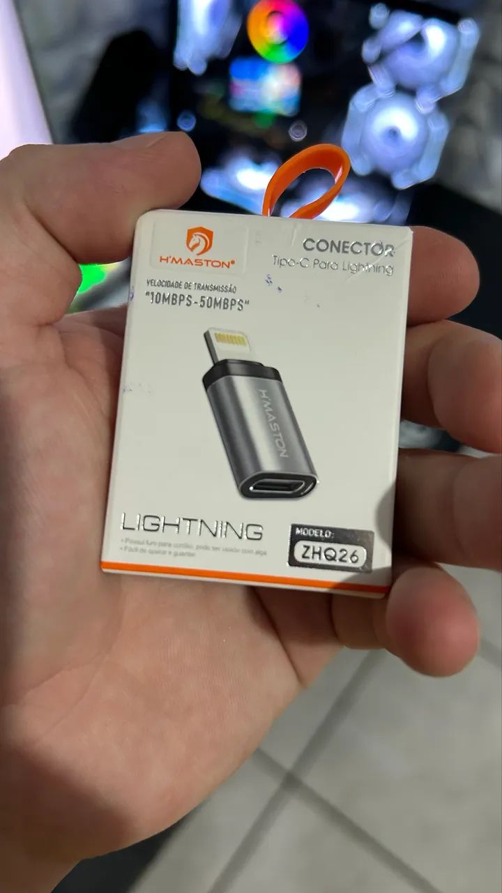 Adaptador Cabo Usb Tipo-C Para Li - Foto 3