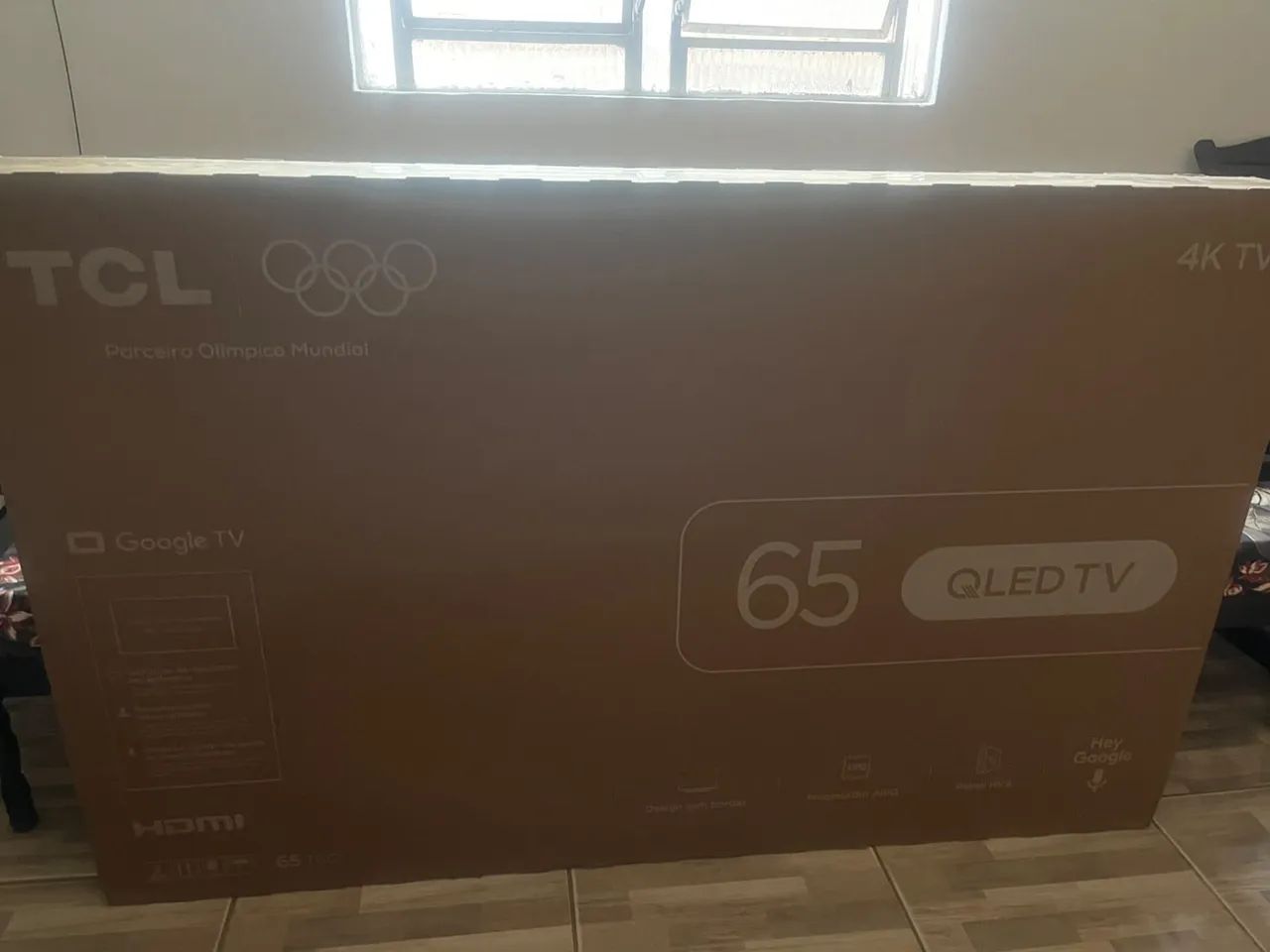 Tv 65 polegadas zera na caixa 