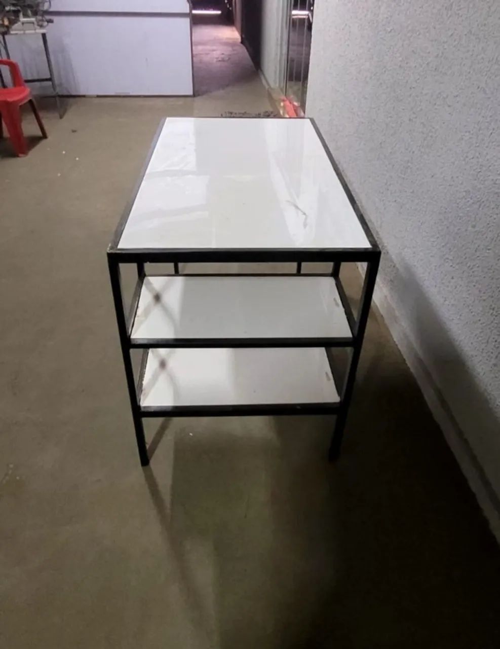 Mesa Base Ferro Escritório Multiuso  - Foto 2