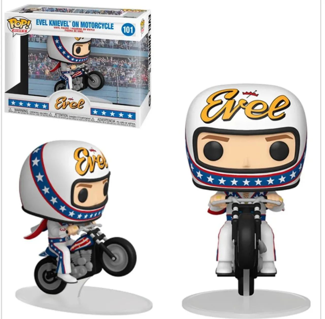 Raro boneco Funko Evel Knievel