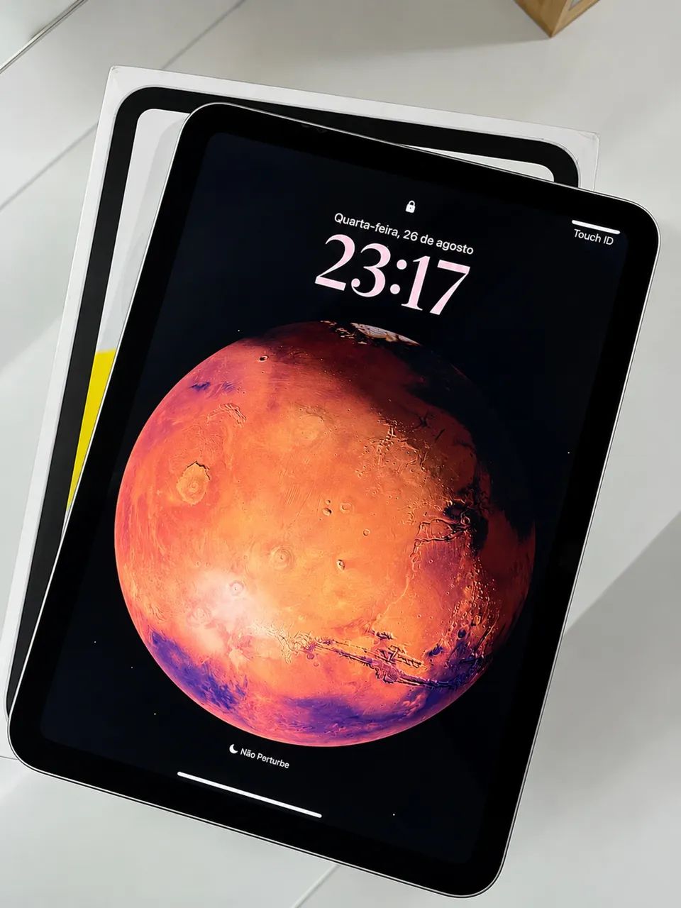 iPad 10ª Geração 64GB Prata Impecável + Caixa e Carregador - Foto 3