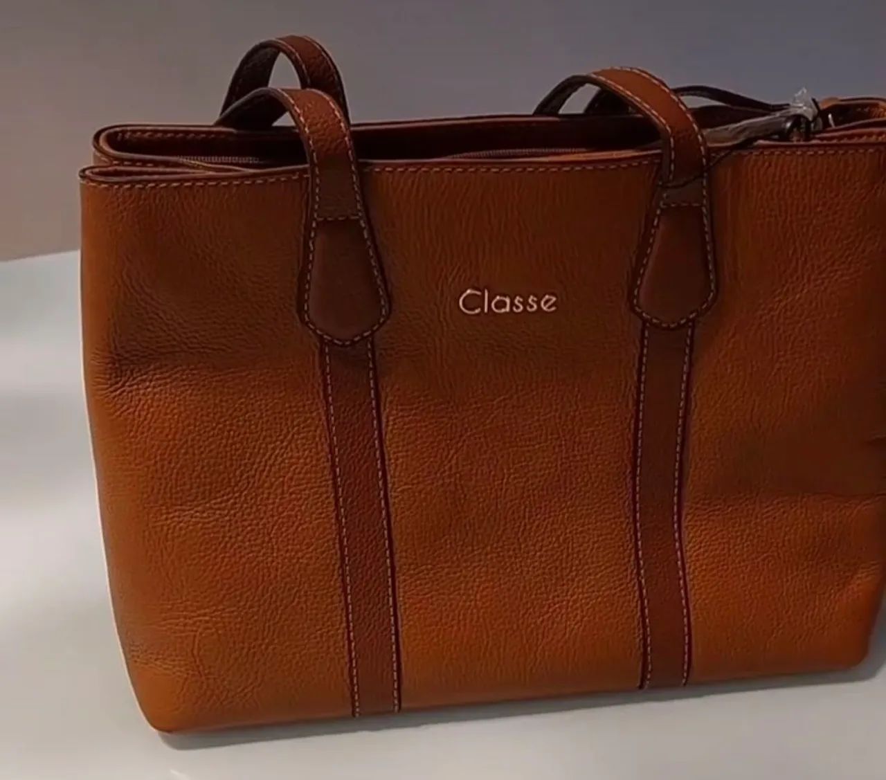 Bolsa de Couro da Classe Couro Nova
