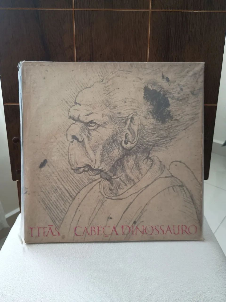 Disco de vinil titas cabeça dinossauro  - Foto 2
