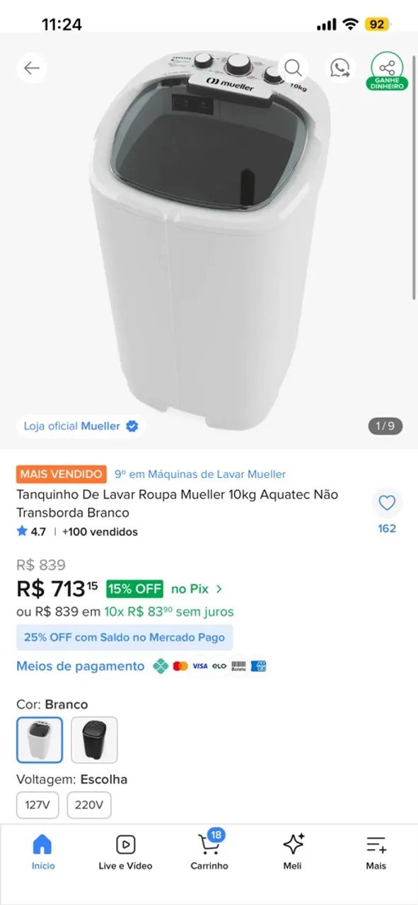 Vende-se Tanquinho Mueller  - Foto 5