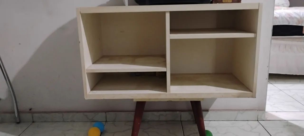 vendo rack retrô branco