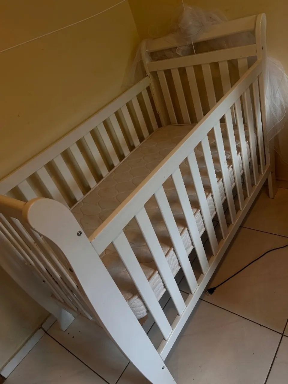Berço com colchão (berço cama) 3 em 1 - Foto 2