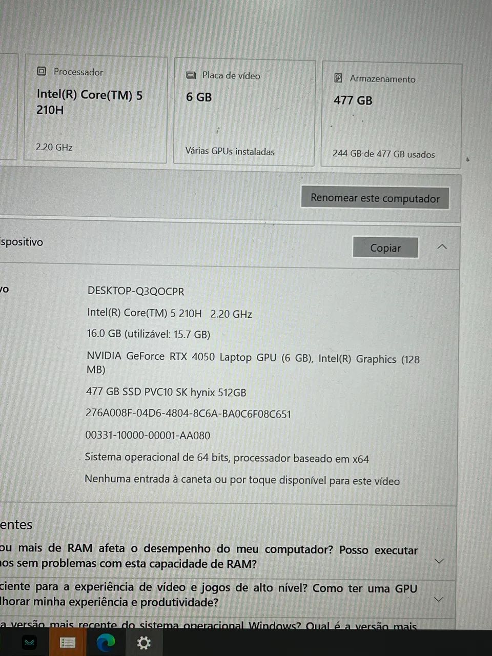 Notebook Alienware Aurora 16 - Foto 4