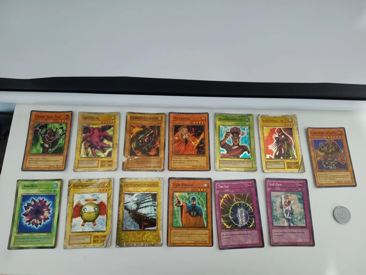 Cards colecionáveis 