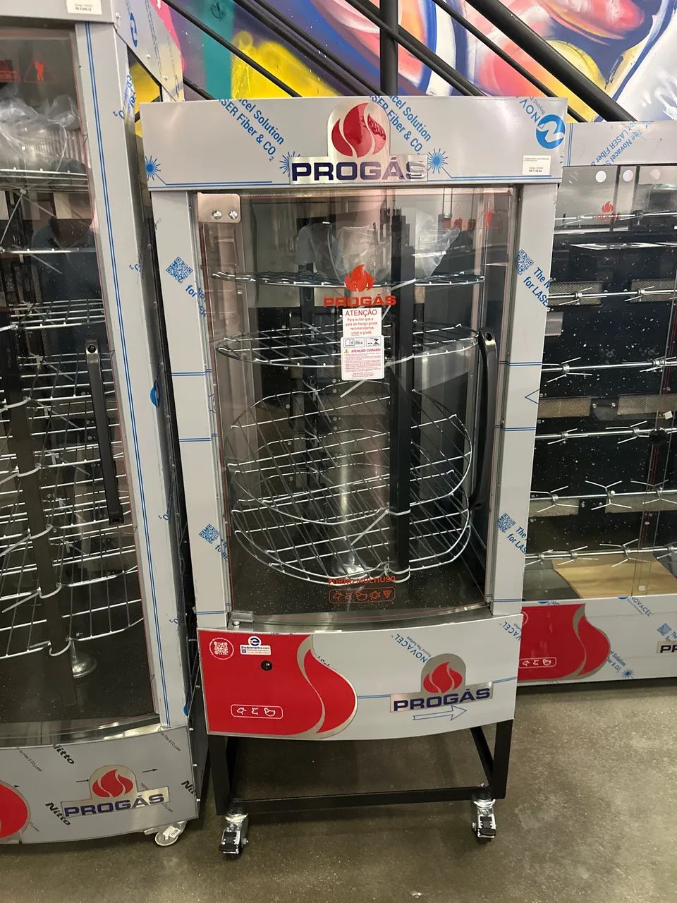 Assadeira de frango 70kg progas 