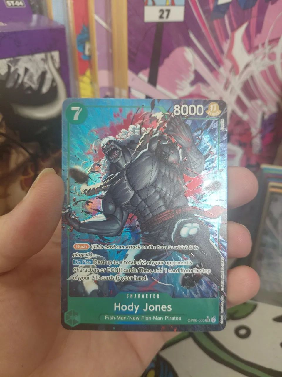 Hody Jones (Alternate Art) - OPTCG Single - Foto 3