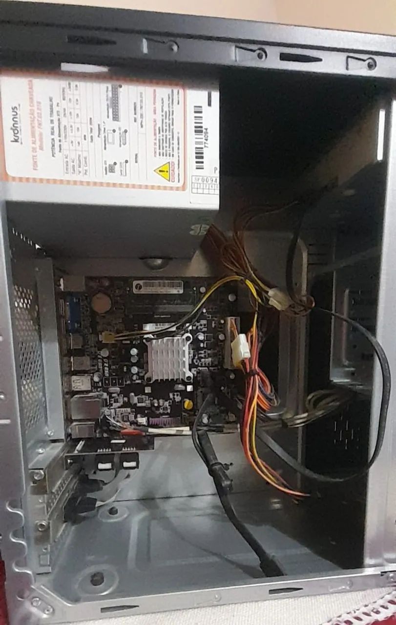 PC BioStar J1800 NH Incompleto Funcionando SO Linux - Foto 2