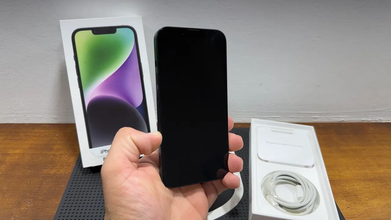 IPhone 14 128GB preto - usado  - Foto 4