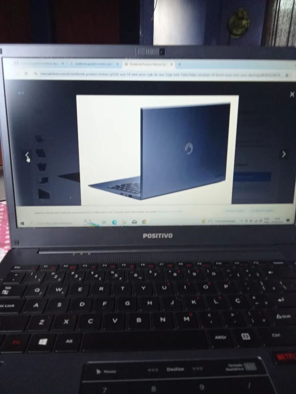 Notebook positivo motiun Q232B tela 14  - Foto 2
