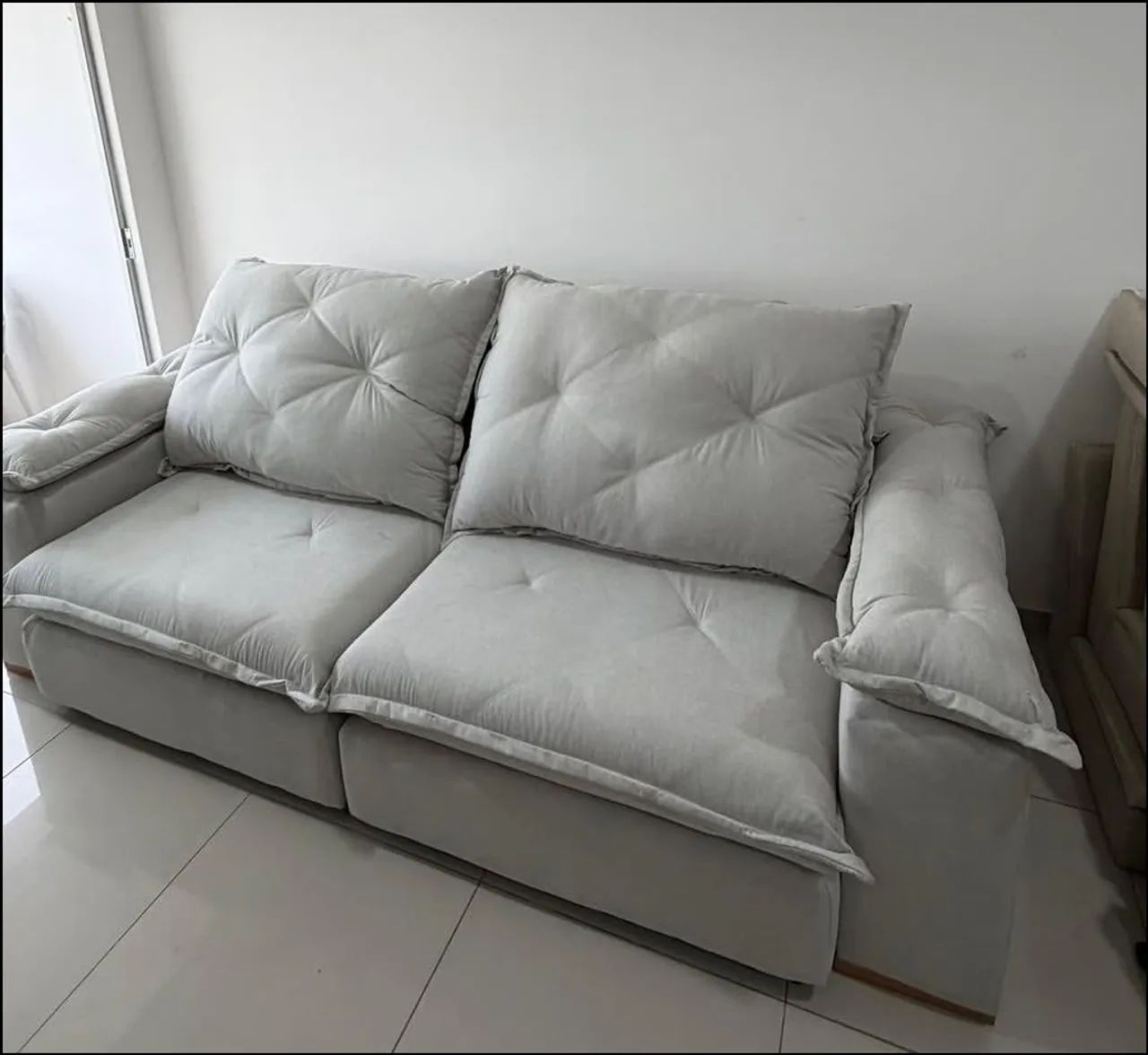 Sofá Retrátil Design Apolo 2,56 - Novo e embalado!!