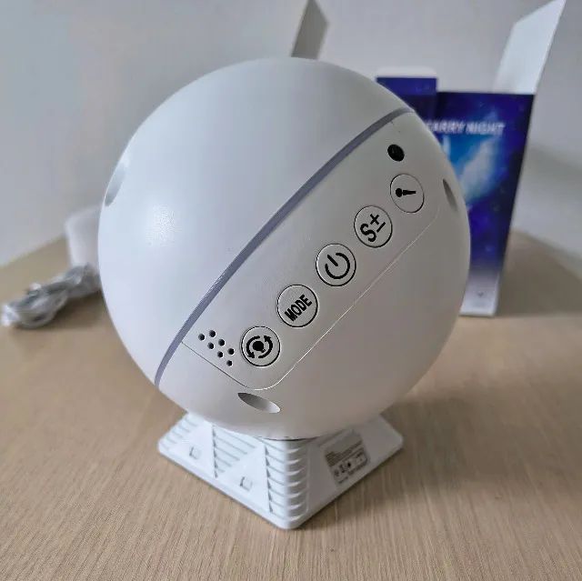 Luminária Projetor Importada com Caixa de Som Bluetooth - Foto 5