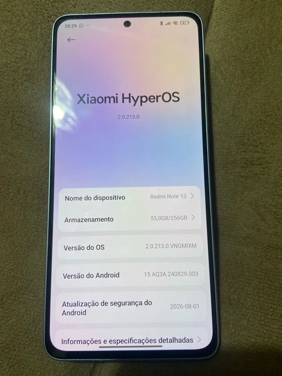 Redimi Note 13  256GB 8 RAM