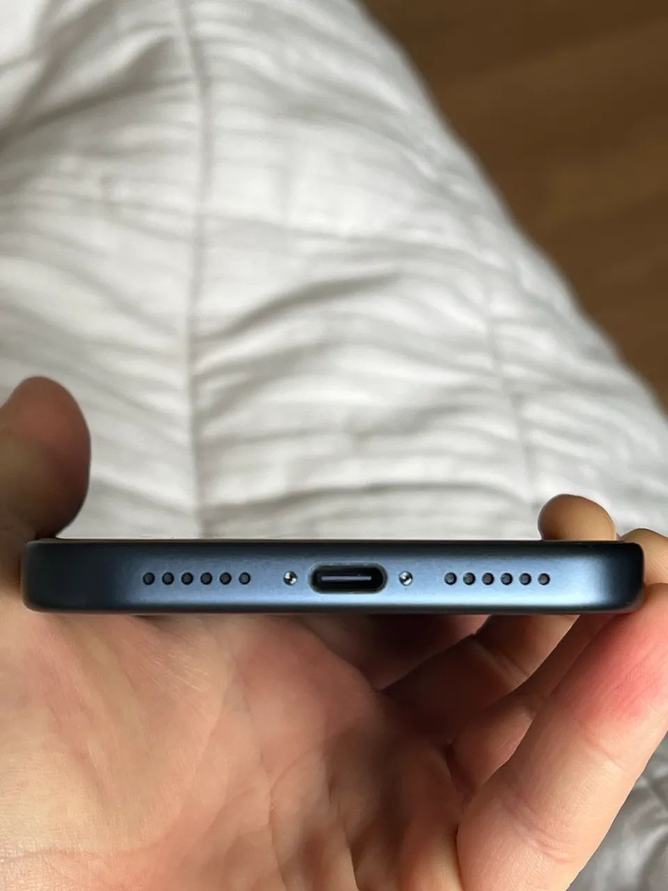 Iphone 17 pro max azul com 13 ciclos - Foto 5