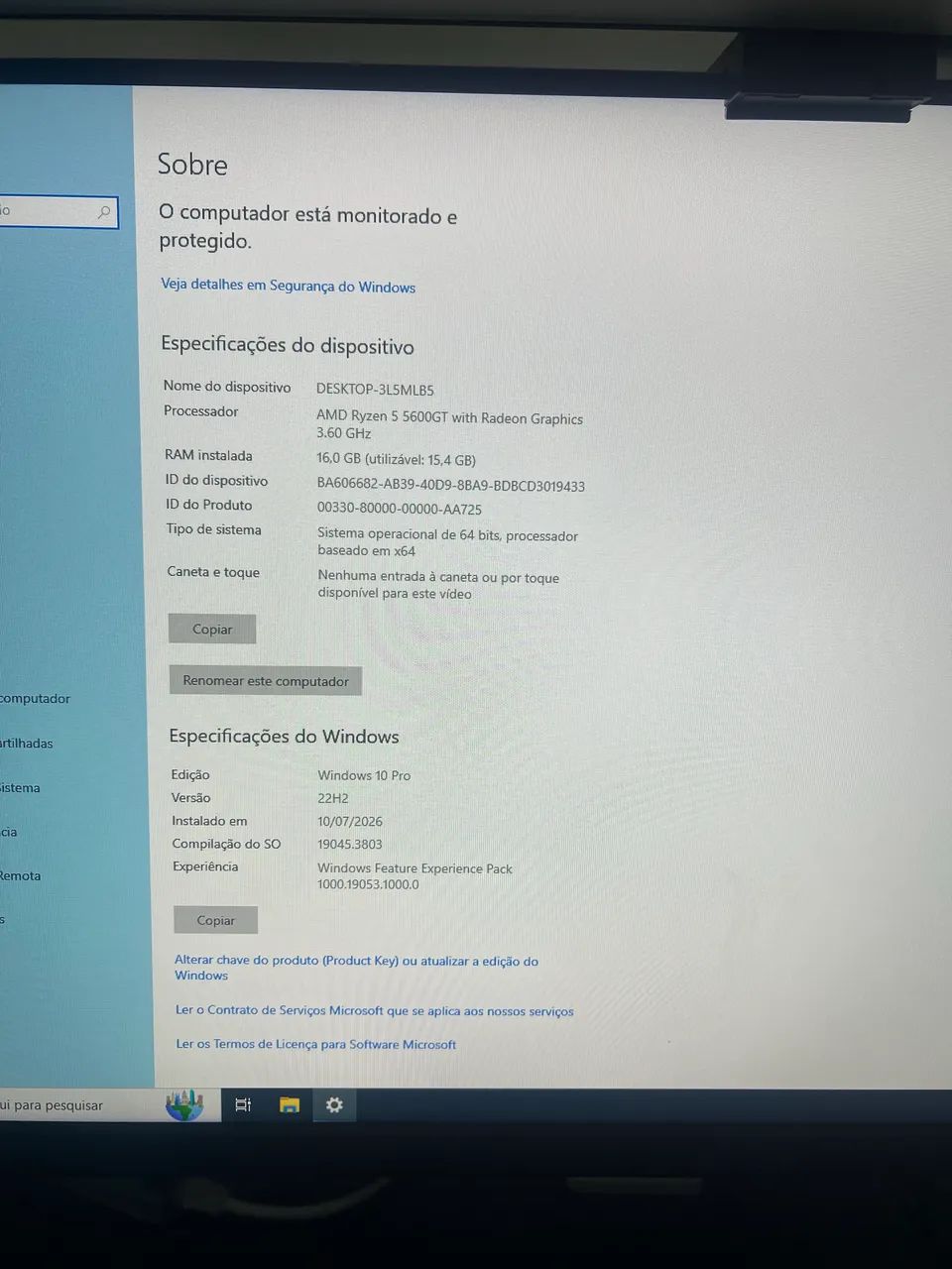 CPU GAMER RYZEN 5600GT