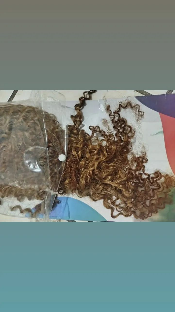Cabelo cacheado Sintético Lindo - Foto 3