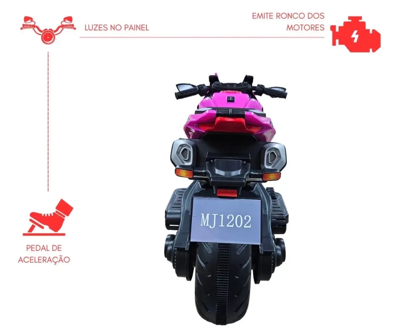 Moto elétrica infantil  - Foto 4