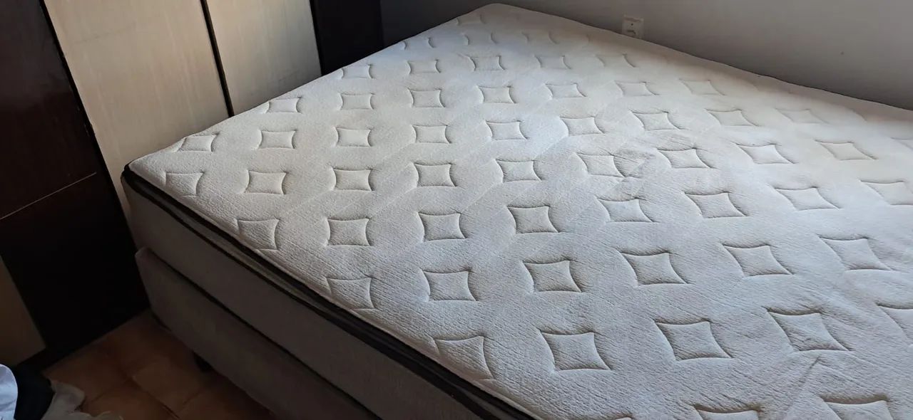 Cama box tamanho Queen - Foto 4