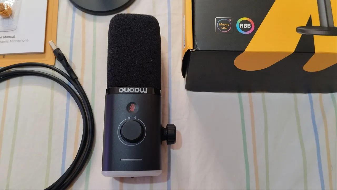 Microfone maono pd100x rgb - Foto 4
