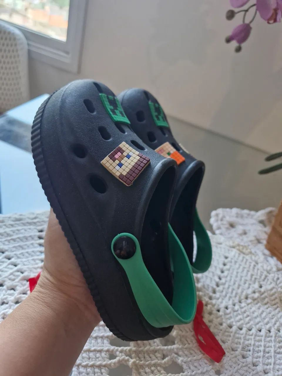 Sandália Crocs Minegraft - Foto 2
