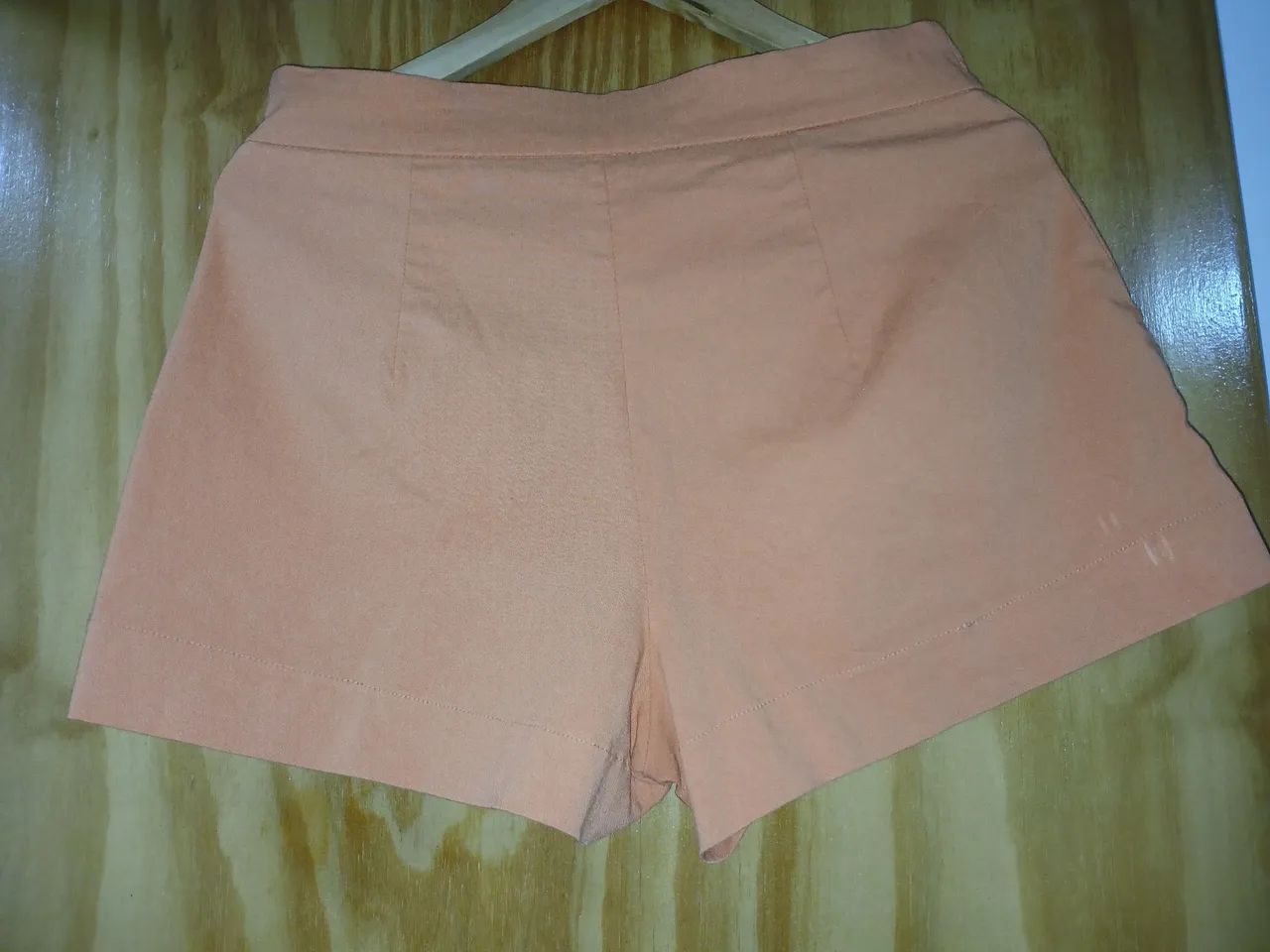 Short Renner Laranja - M - tecido - Foto 2