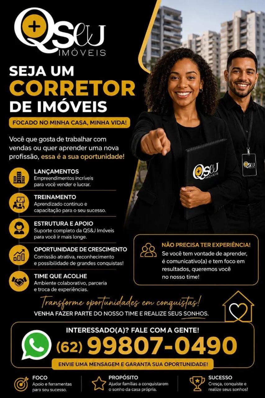 Corretor de Imóveis sem EXPERIÊNCIA