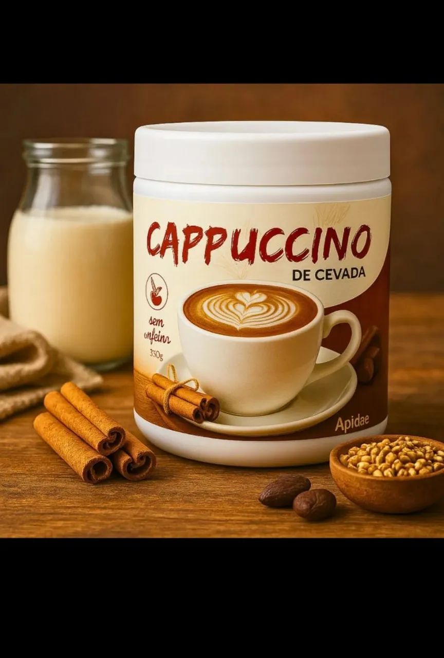 Cappuccino de cevada sem cafeína  - Foto 2