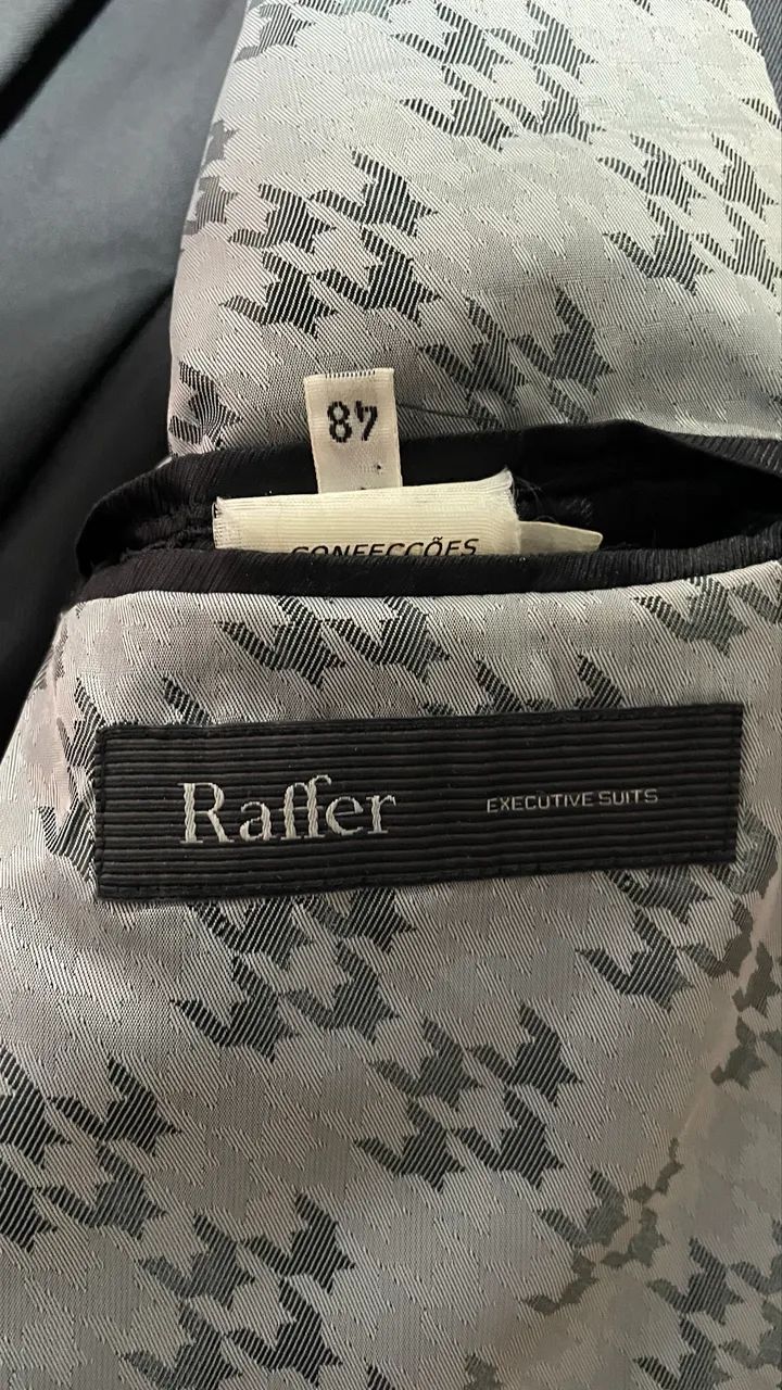 Terno Completo Raffer Executive Grafite Slim Fit - Foto 2