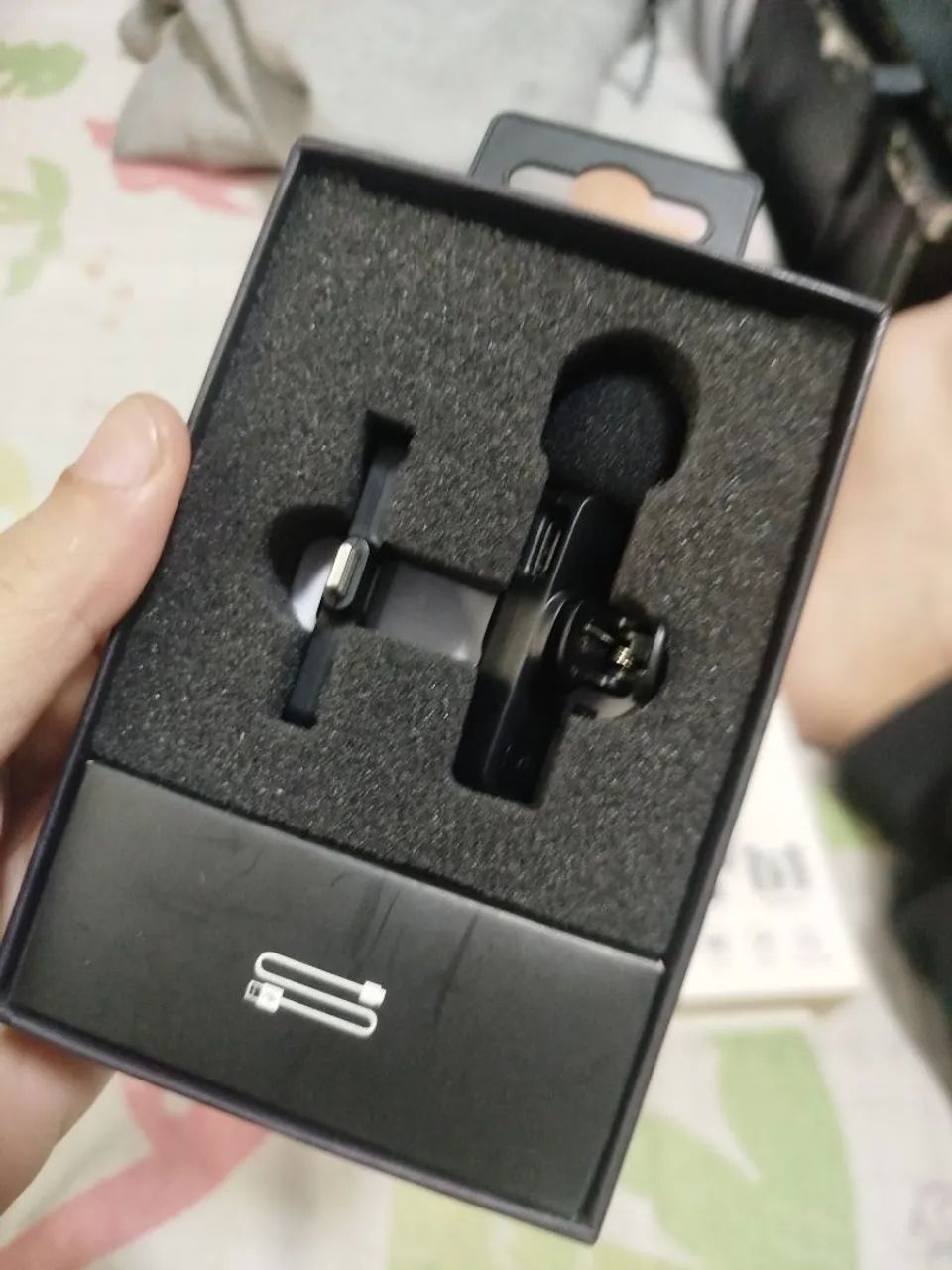 Microfone de lapela k9