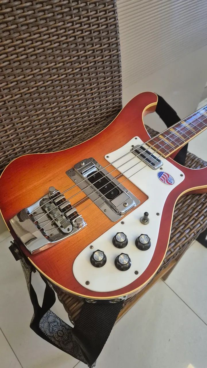 Baixo Rickenbacker 4001 1973 - Foto 5