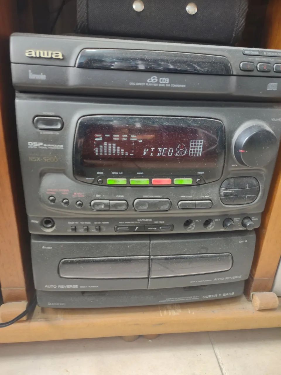 Mini System aiwa nsx 5200