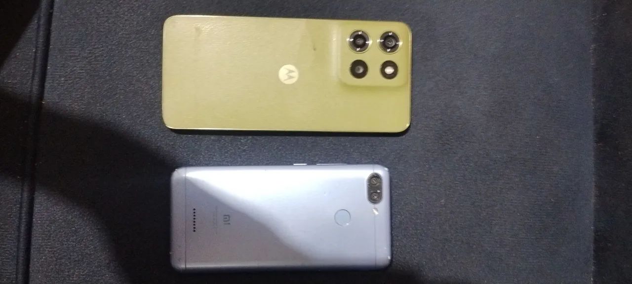 Motorola G15 + xiaomi com defeito