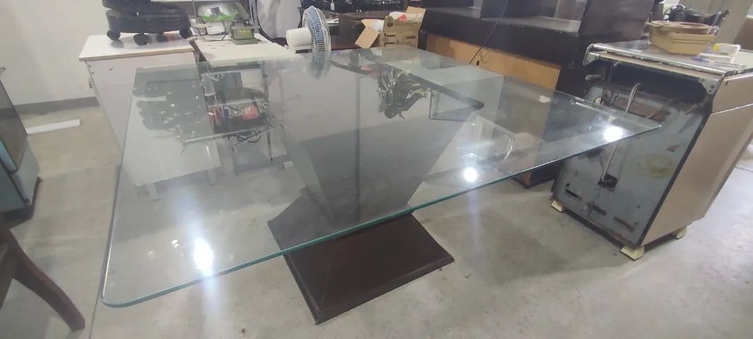 Mesa de Vidro 1,50 x 1,50mtrs - Foto 3