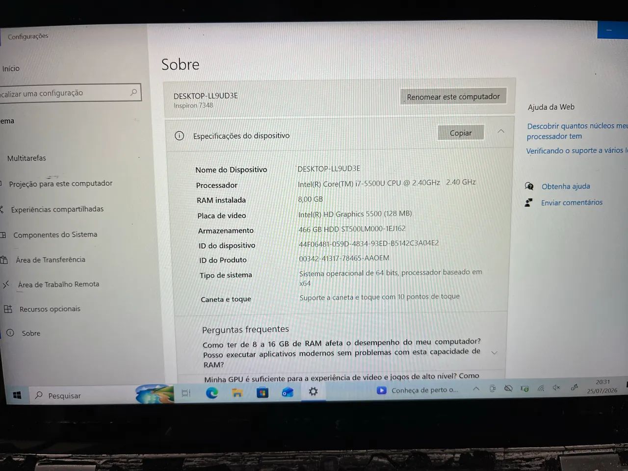 Notebook Dell  - Foto 4