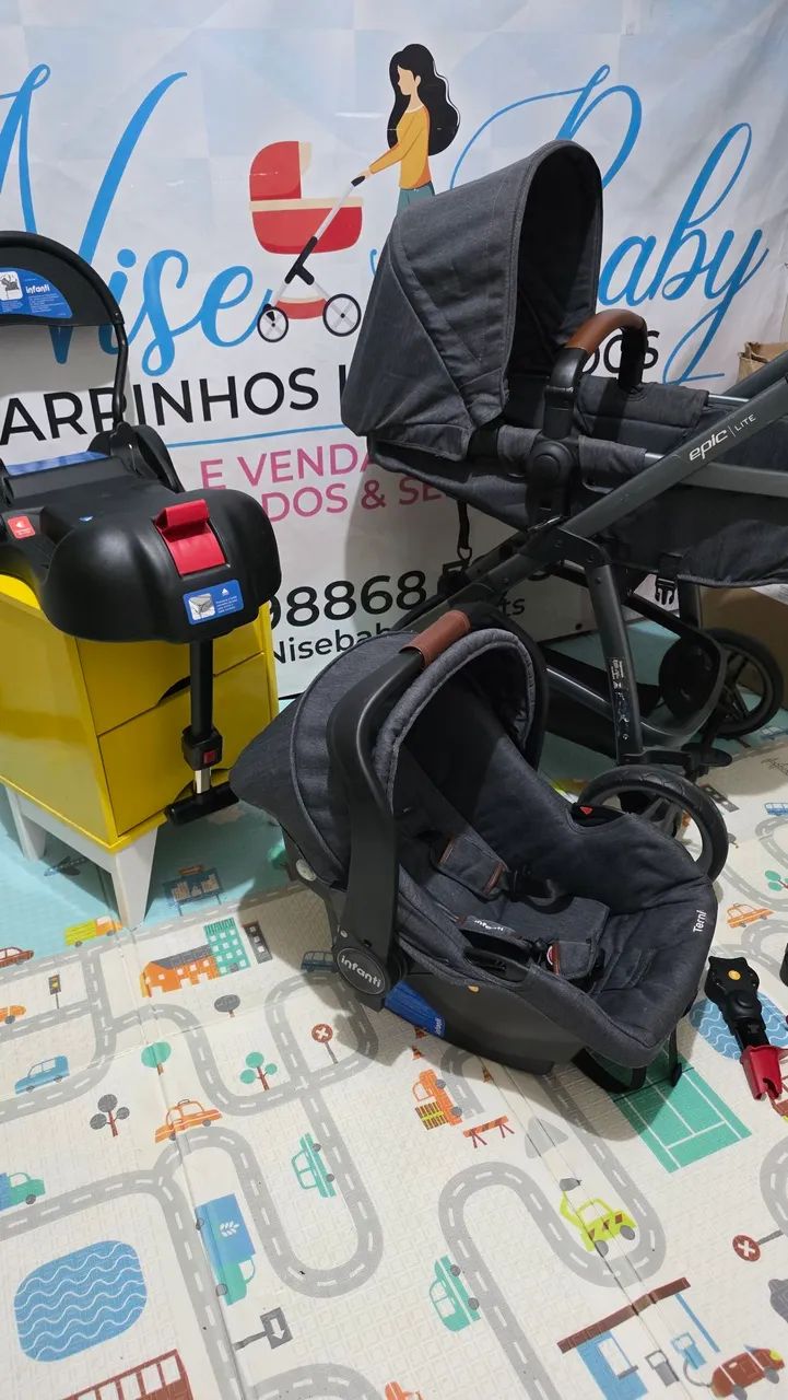Carrinho Moisés 4 em 1 Exclusivo  - Foto 2