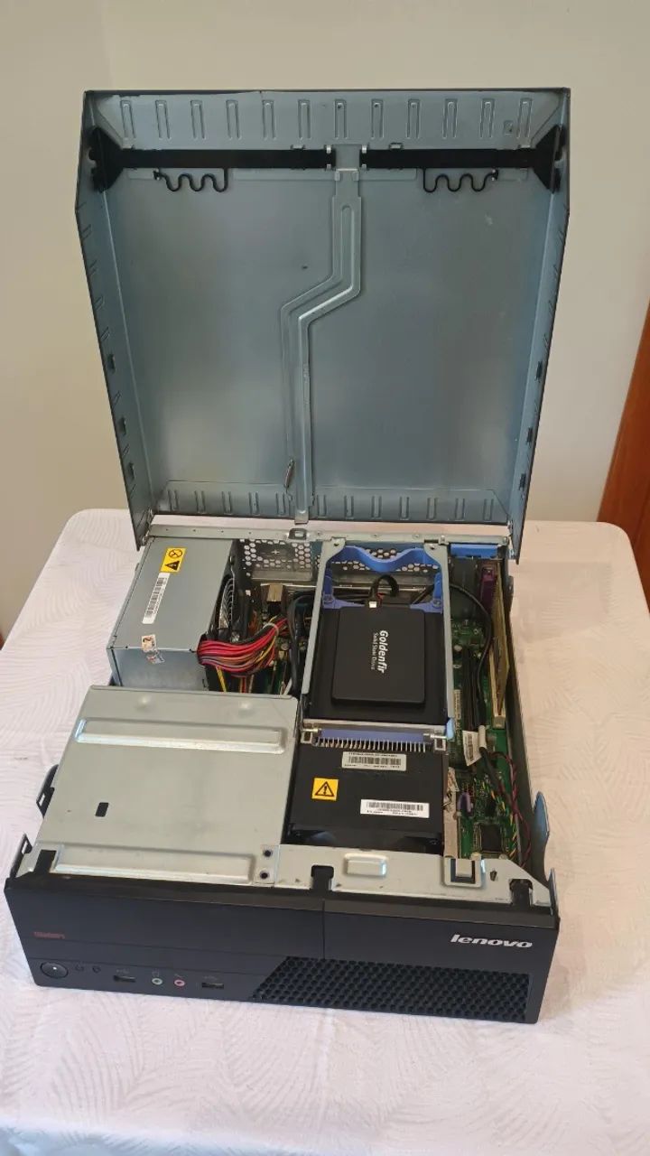Desktop Lenovo ThinkCenter Core 2 Duo 3ghz 8Gb RAM e 240GB SSD Win10Pro(pt-br) SKU03 - Foto 5