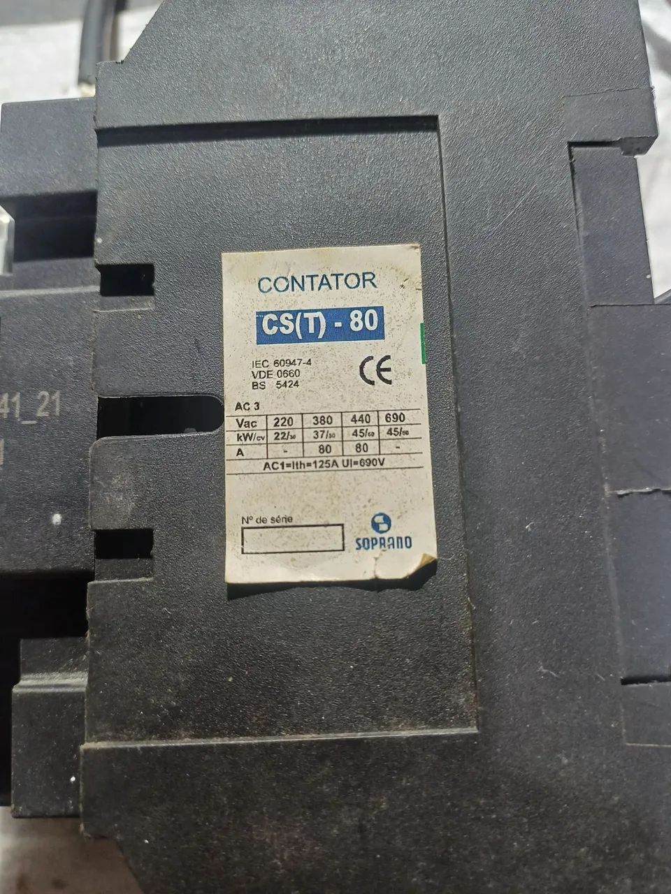 Contactor 80a - Foto 2