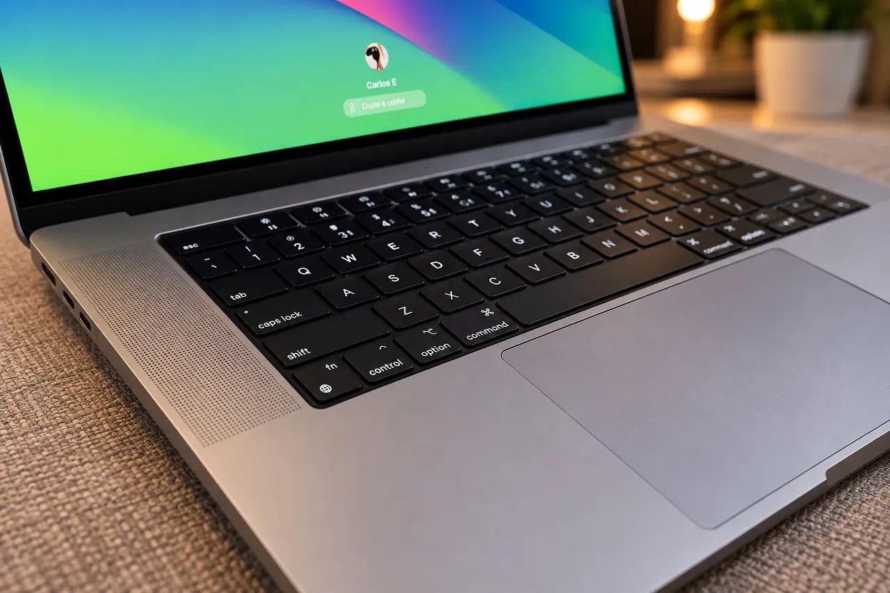 MACBOOK PRO 16 M1 PRO | 16GB | SSD 512GB | TELA XDR | 67 CICLOS
