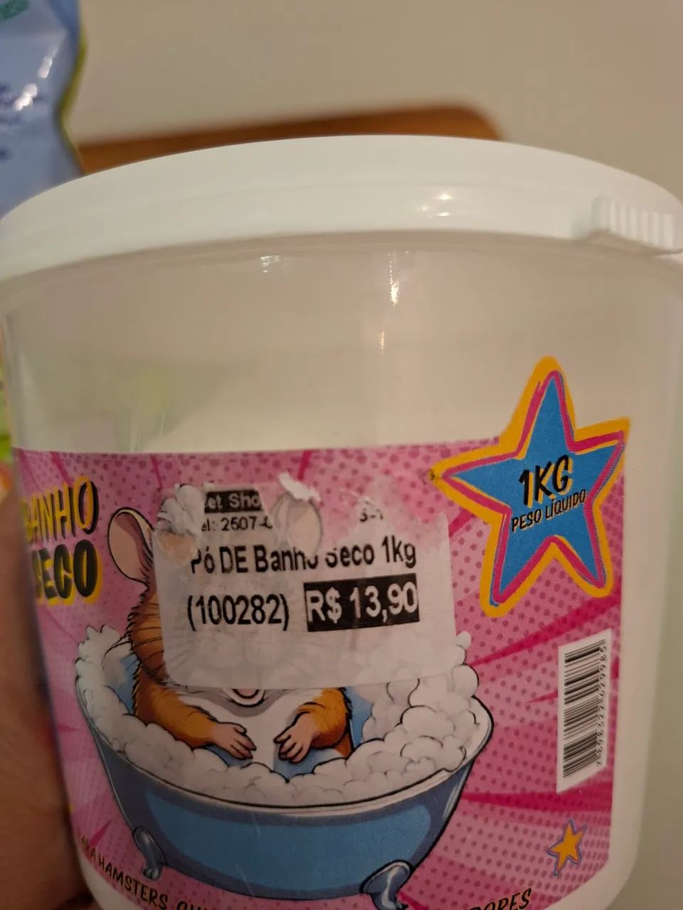 Funny Bunny 500g  + Banho seco( Leia a descrição)  - Foto 3