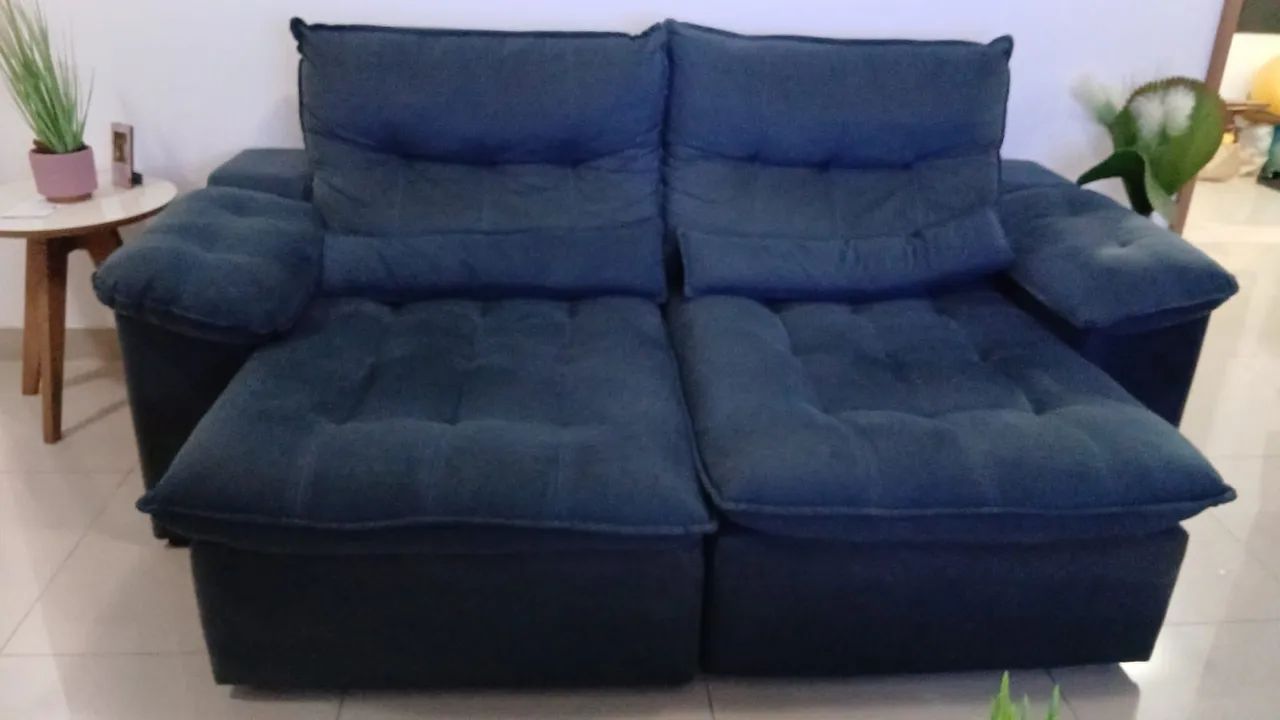 Sofá retrátil sala de estar 
